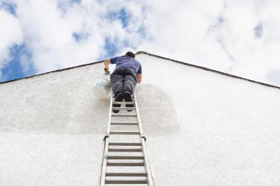Peinture extérieure à Camarès — façades et ravalement